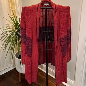 Anthropologie CAbi long sleeve cardigan sweater with two pockets